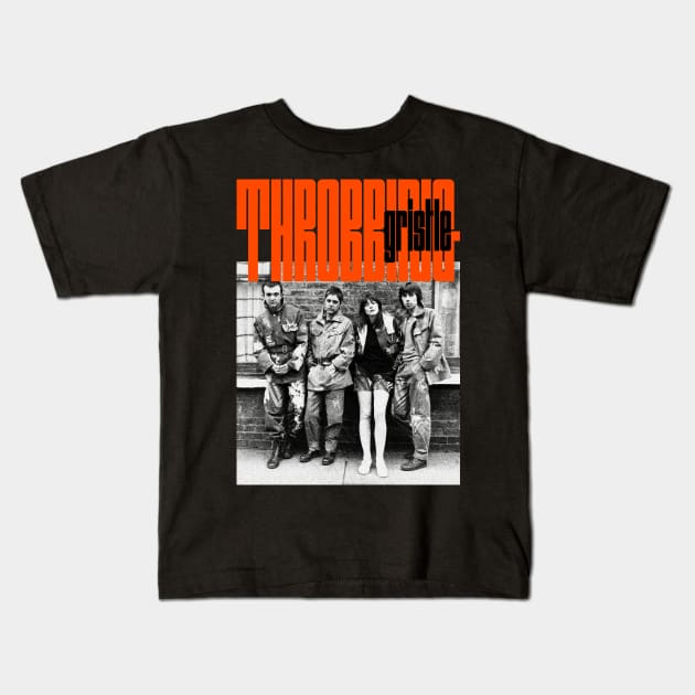 ∆∆ Throbbing Gristle ∆∆ Kids T-Shirt by Tina Rogers Arts